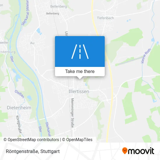 Карта Röntgenstraße