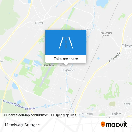 Карта Mittelweg