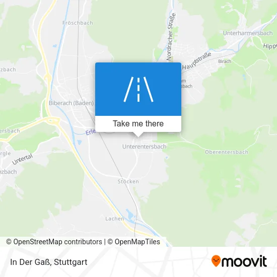 Карта In Der Gaß