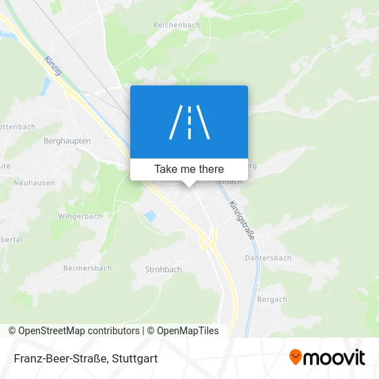 Карта Franz-Beer-Straße