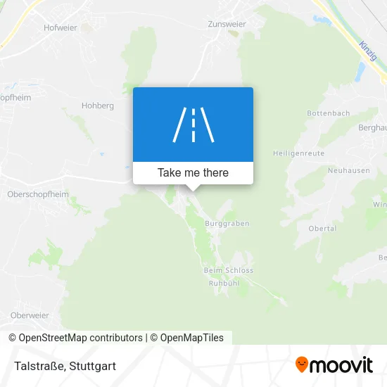 Карта Talstraße