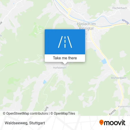 Карта Waldseeweg