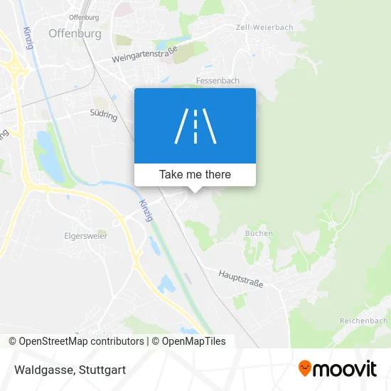 Карта Waldgasse