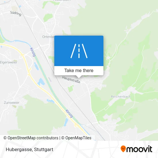 Карта Hubergasse