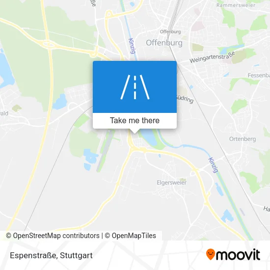 Карта Espenstraße