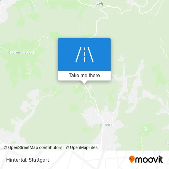 Карта Hintertal