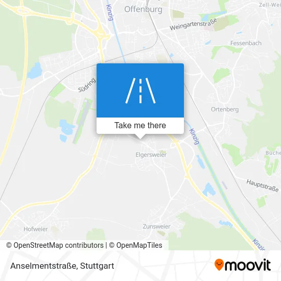 Карта Anselmentstraße
