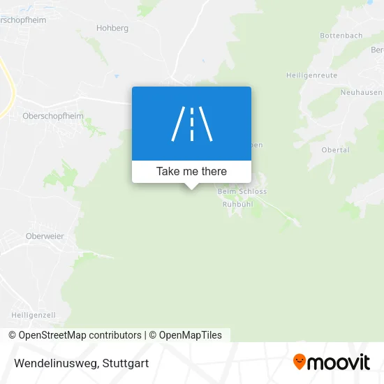 Карта Wendelinusweg