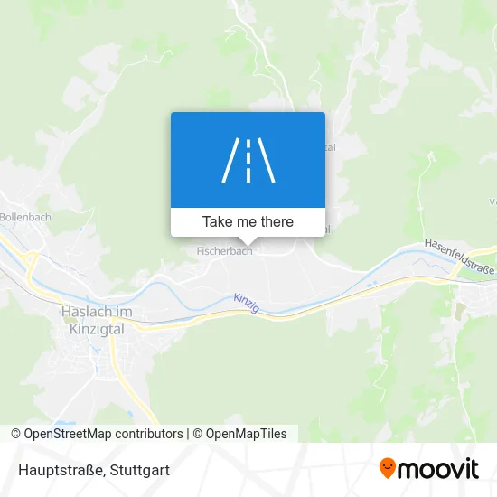 Карта Hauptstraße