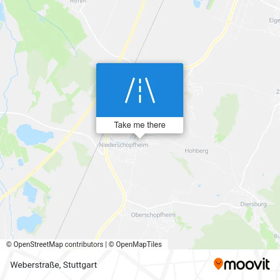 Карта Weberstraße