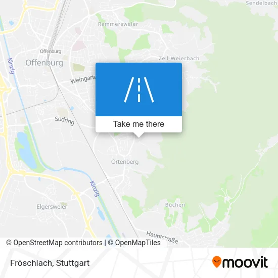 Карта Fröschlach