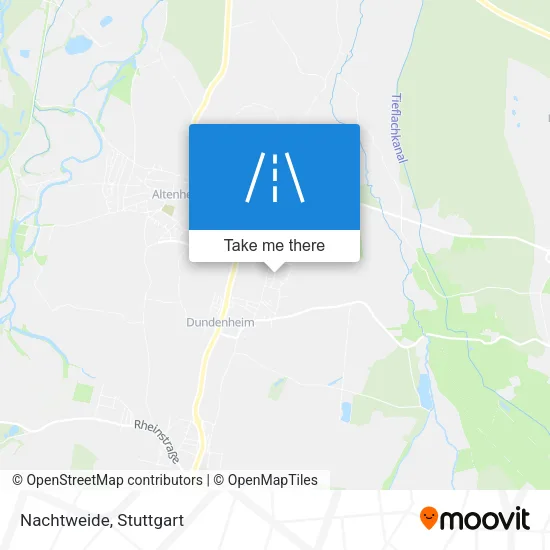 Карта Nachtweide