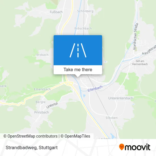 Карта Strandbadweg