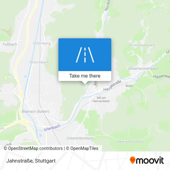 Карта Jahnstraße