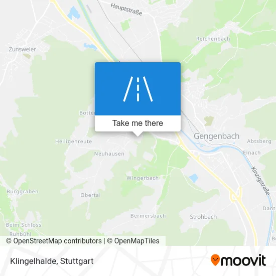 Карта Klingelhalde