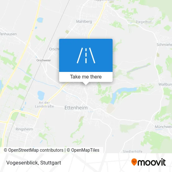 Карта Vogesenblick