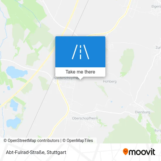 Карта Abt-Fulrad-Straße