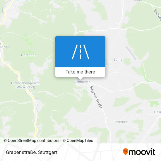 Карта Grabenstraße