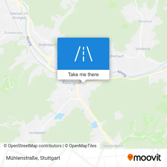 Карта Mühlenstraße
