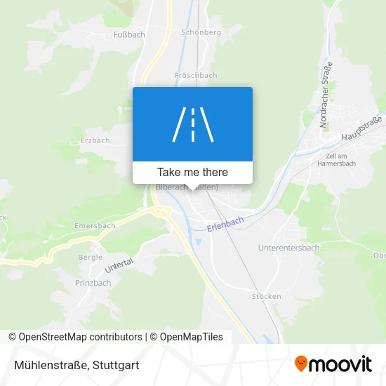 Карта Mühlenstraße