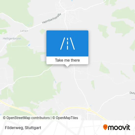 Filderweg map