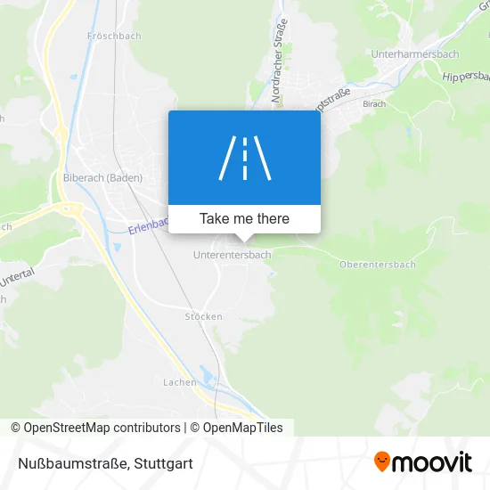 Карта Nußbaumstraße