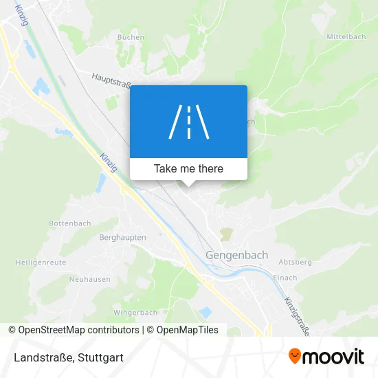 Карта Landstraße