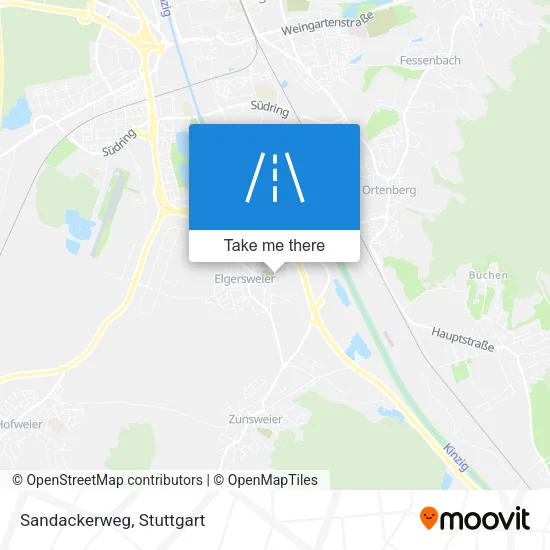 Карта Sandackerweg