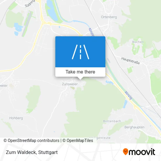 Карта Zum Waldeck