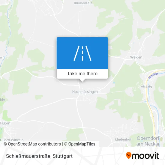 Карта Schießmauerstraße