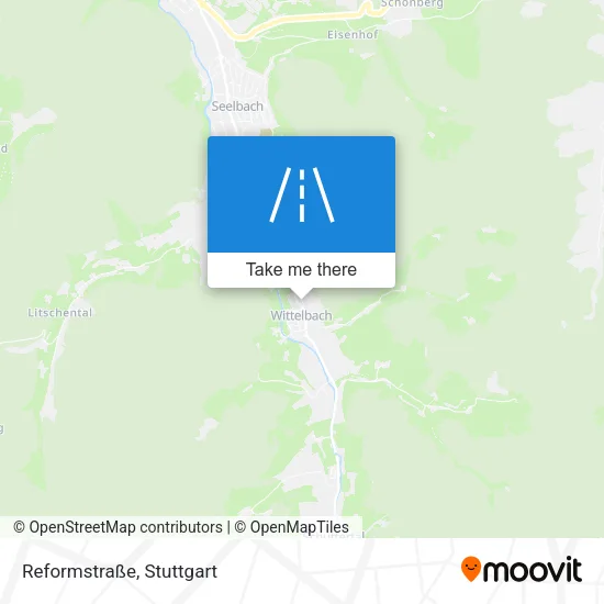 Карта Reformstraße