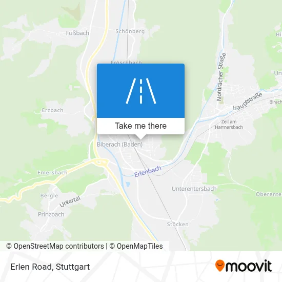 Erlenweg map