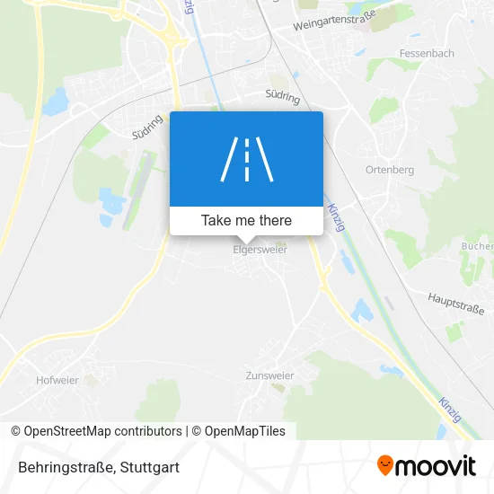 Карта Behringstraße