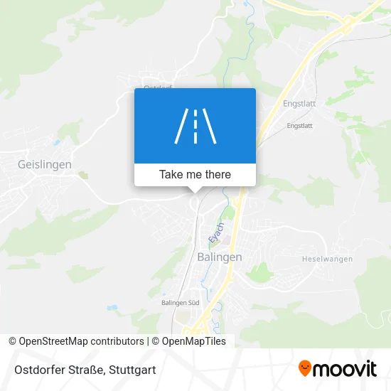 Карта Ostdorfer Straße