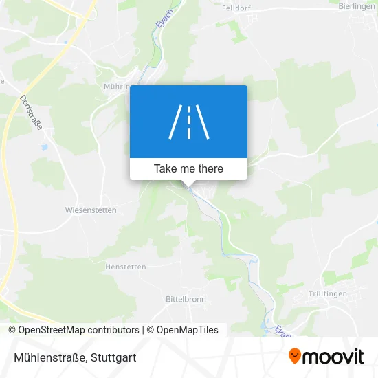 Карта Mühlenstraße
