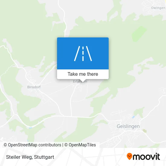 Карта Steiler Weg