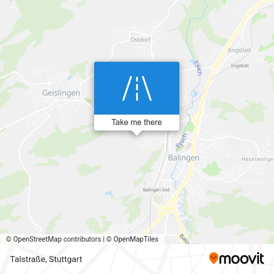 Карта Talstraße