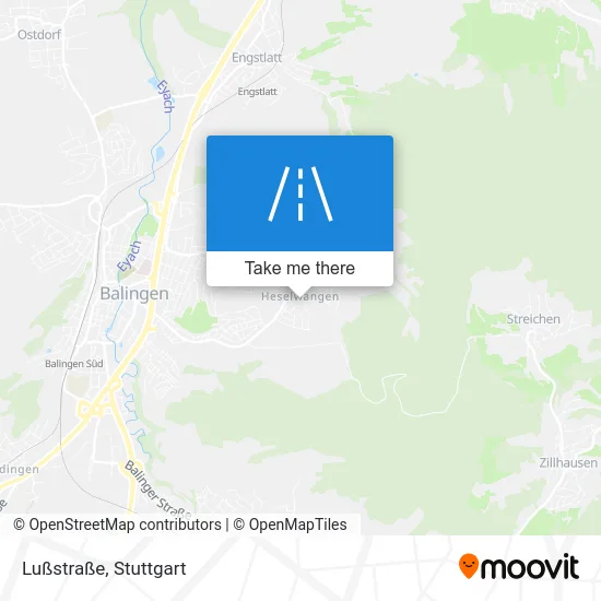 Карта Lußstraße