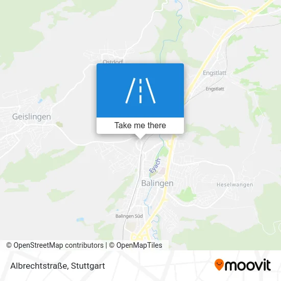 Карта Albrechtstraße