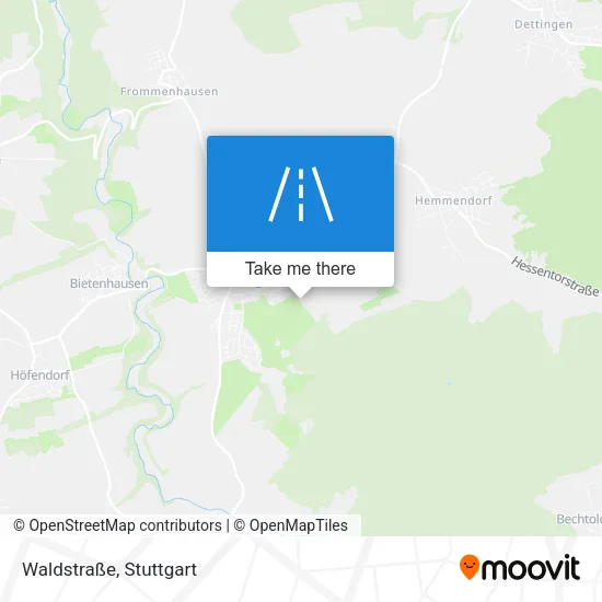 Карта Waldstraße