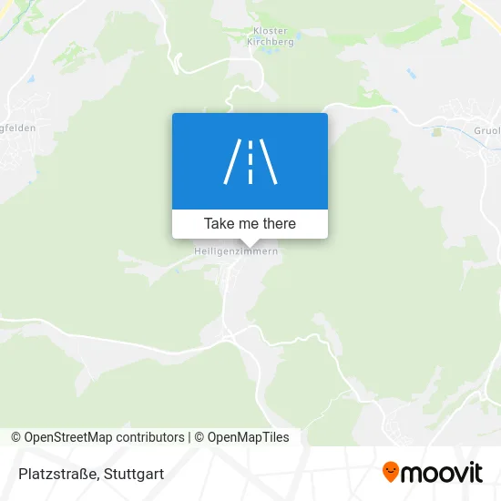 Карта Platzstraße