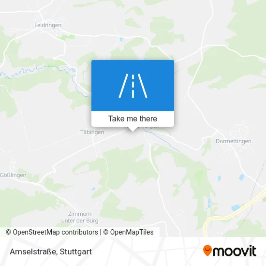 Карта Amselstraße