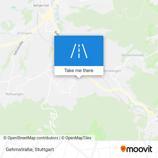 Карта Gehrnstraße