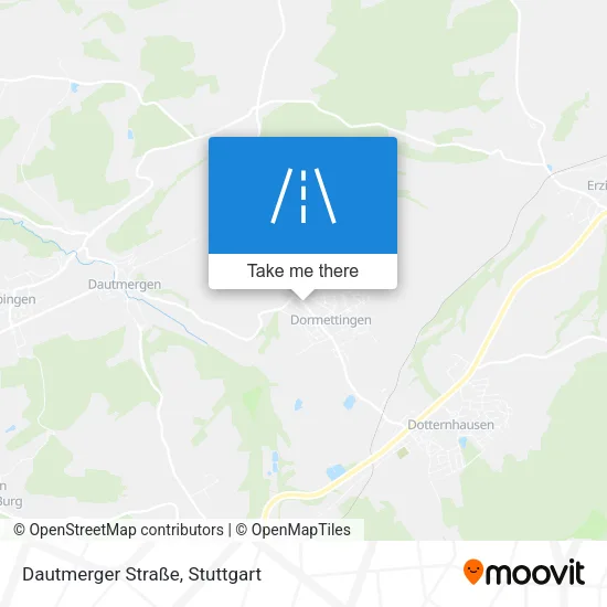 Карта Dautmerger Straße