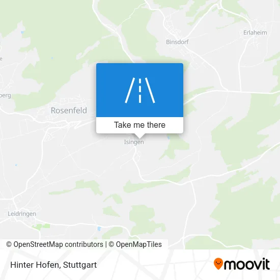 Карта Hinter Hofen