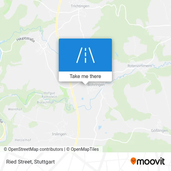 Riedstraße map