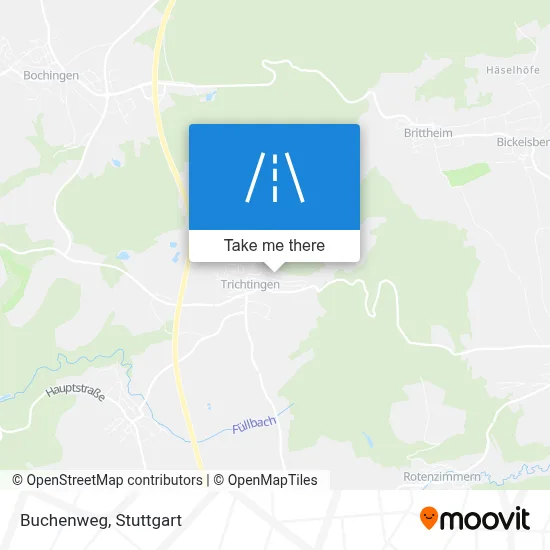 Buchenweg map