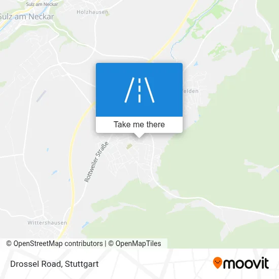 Drosselweg map