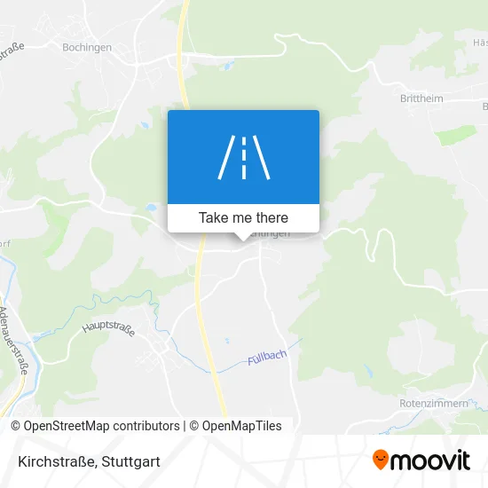 Карта Kirchstraße