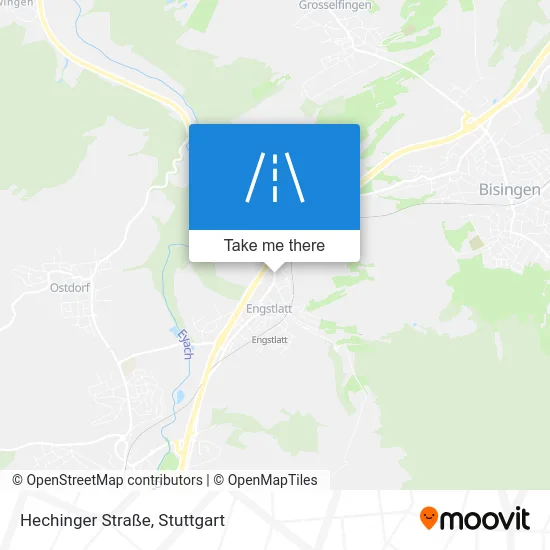 Карта Hechinger Straße